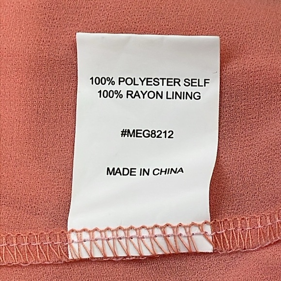 New Meghan Los Angeles Enchanted Garden Maxi Dress Orange Blush Sz S - Picture 11 of 14